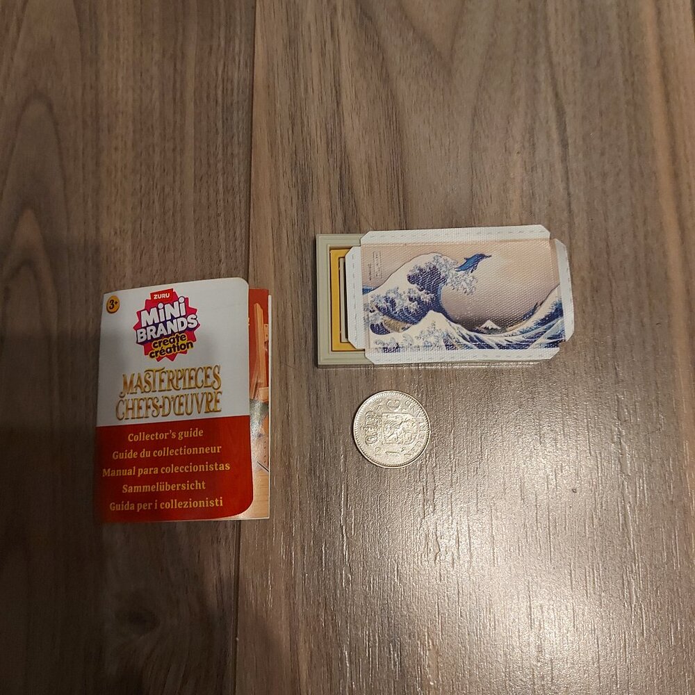 2/$8 Mini Brands Create Masterpieces Great Wave